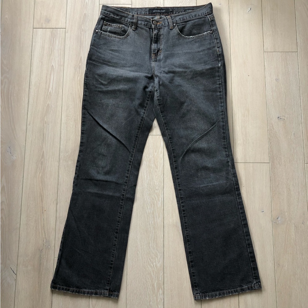 Vintage Calvin Klein Jeans Bootcut Black Jeans Women’s Size 30